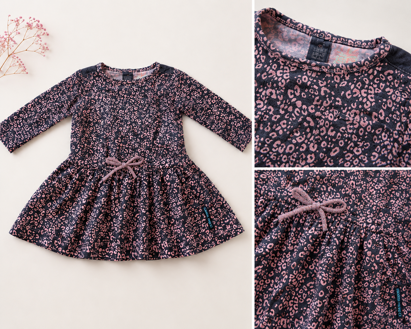 Tumble ’N Dry Jurkje Panterprint – Maat 68