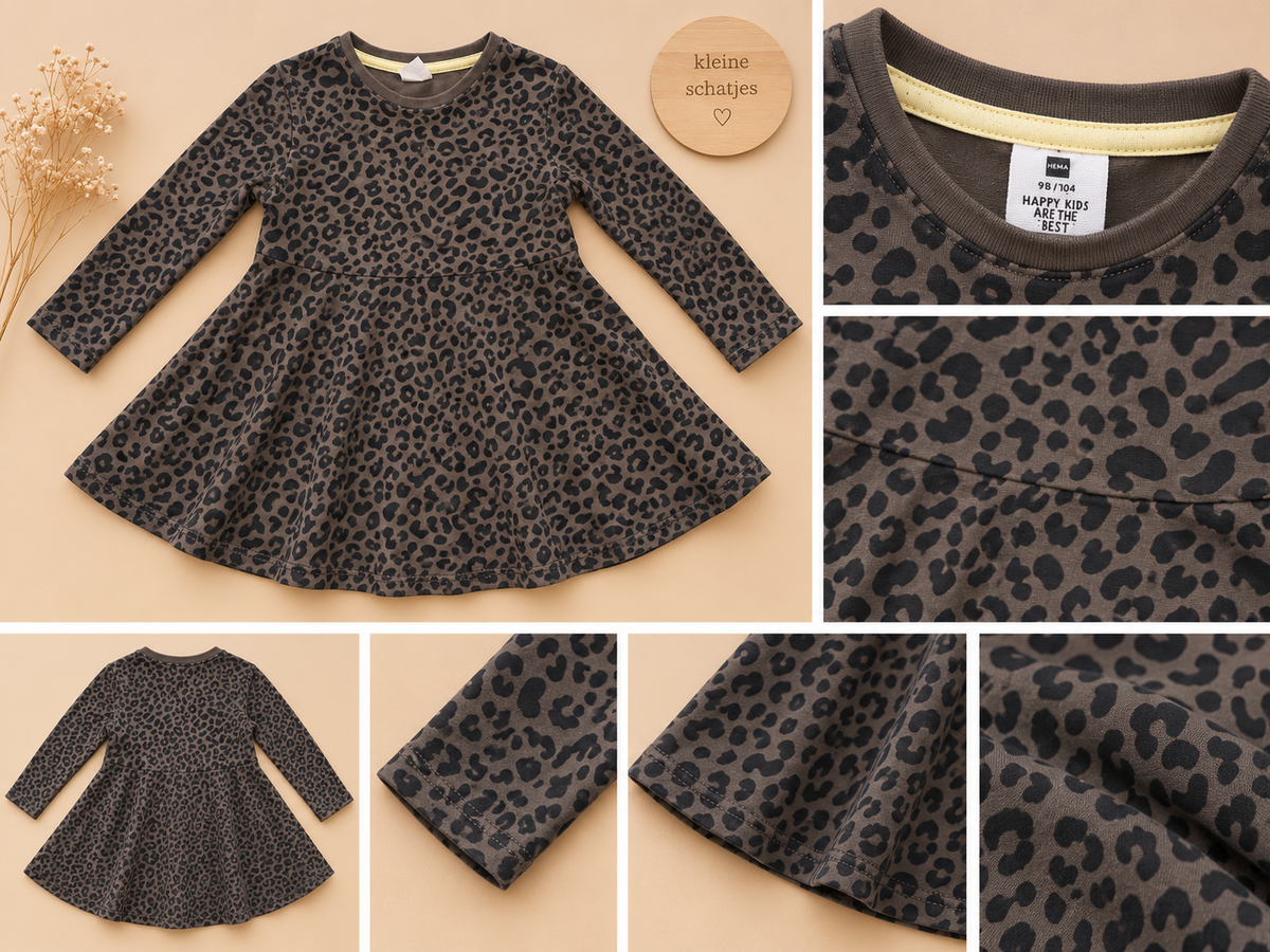 🤎 Leopard jurkje